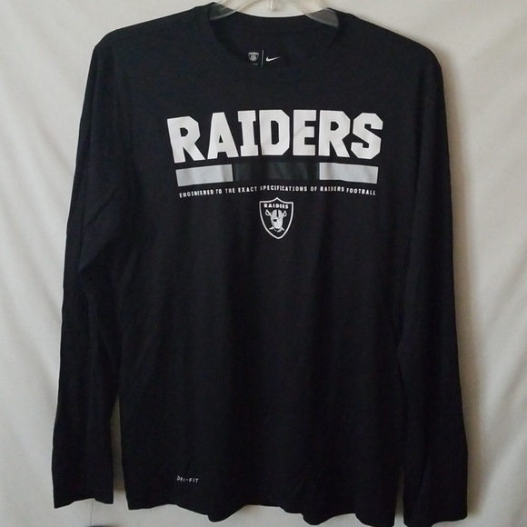 raiders long sleeve shirt